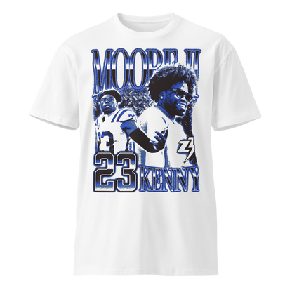 Kenny Moore II "Vintage" Unisex T-shirt White