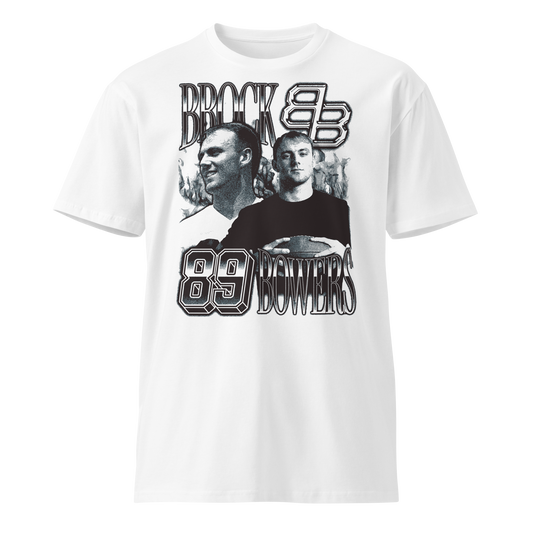 Brock Bowers "Vintage" Unisex T-shirt White