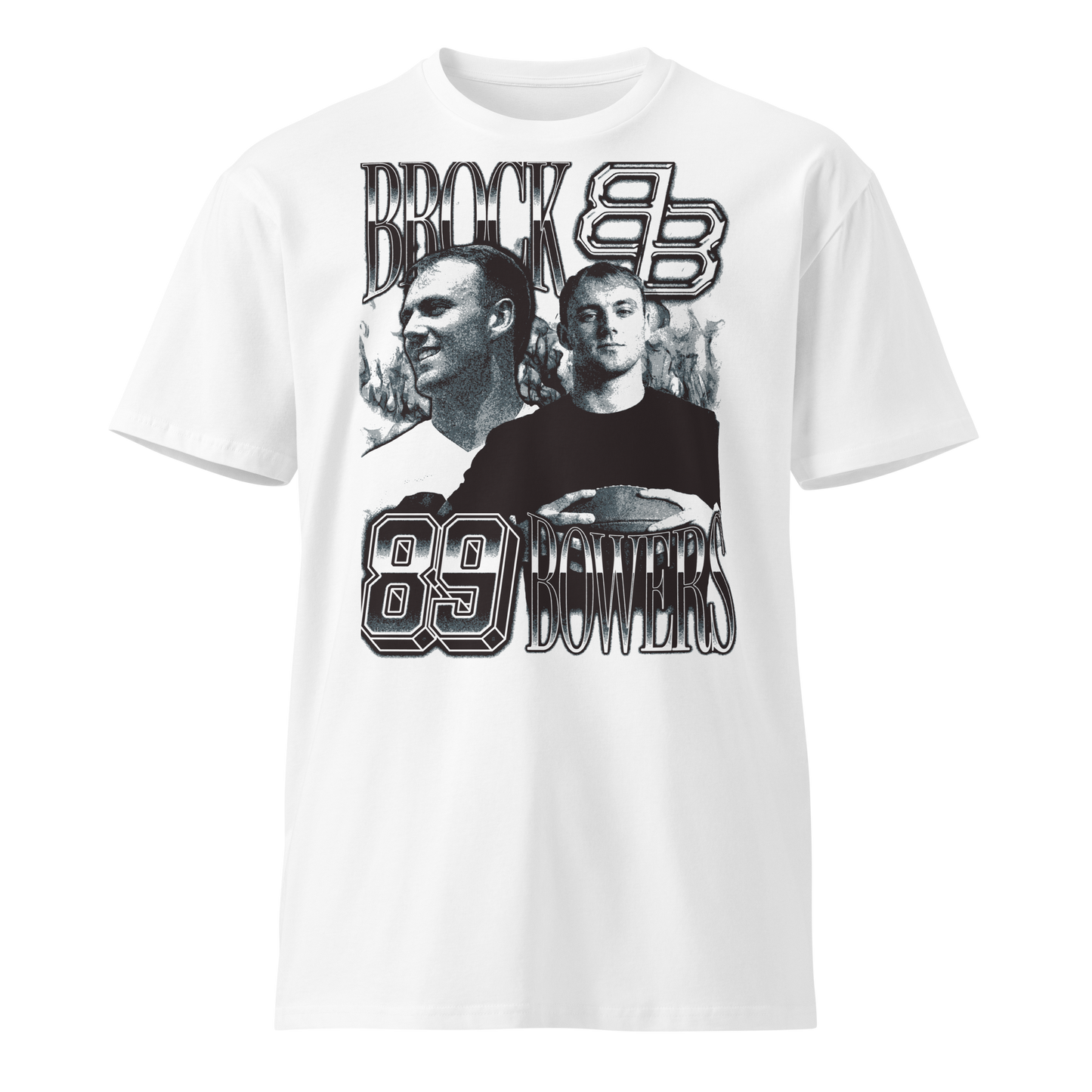 Brock Bowers "Vintage" Unisex T-shirt White