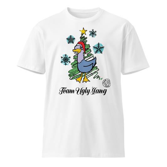 Team Ugly Gang “Santa Duck” Unisex T-shirt White