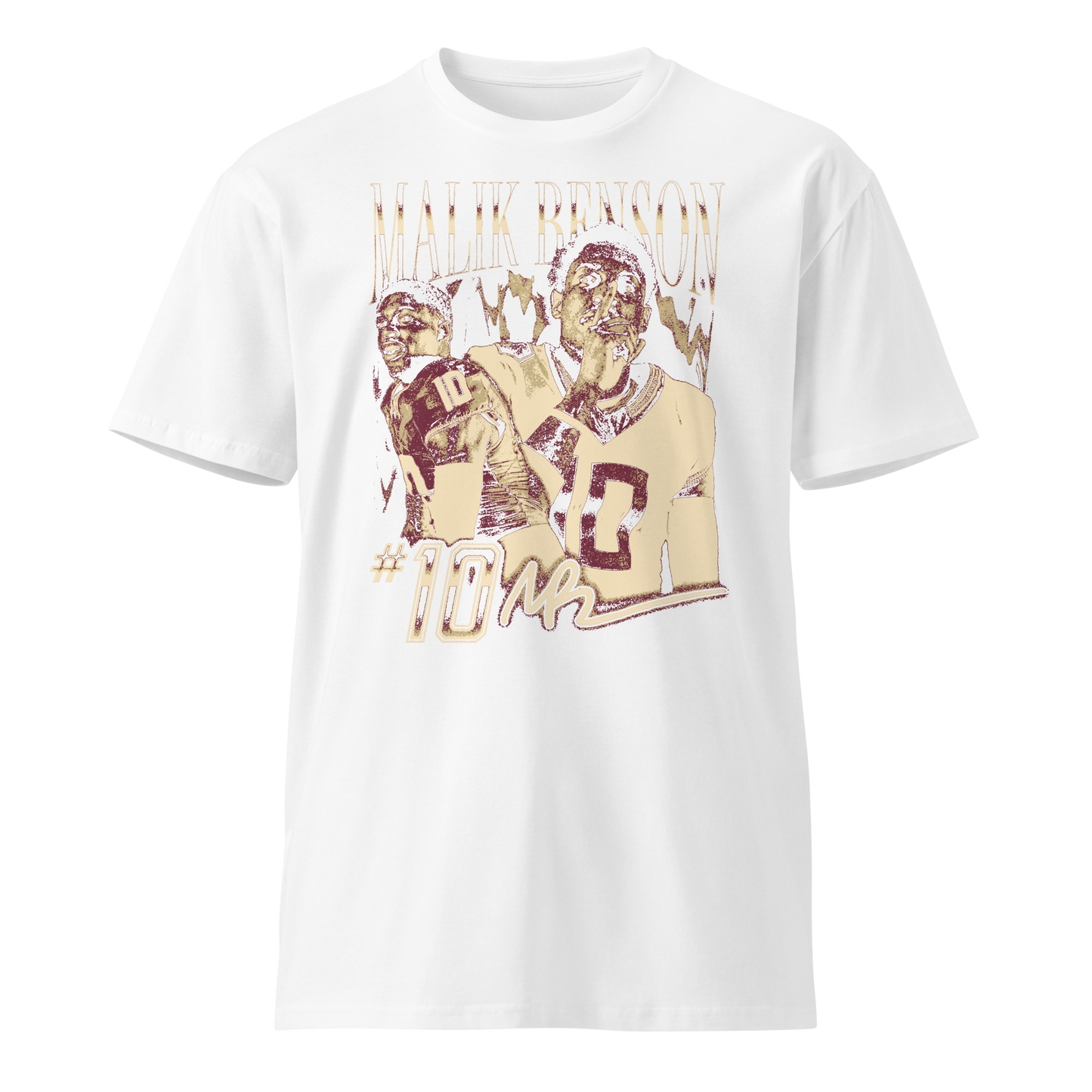 Malik Benson "Vintage" Unisex T-shirt Black