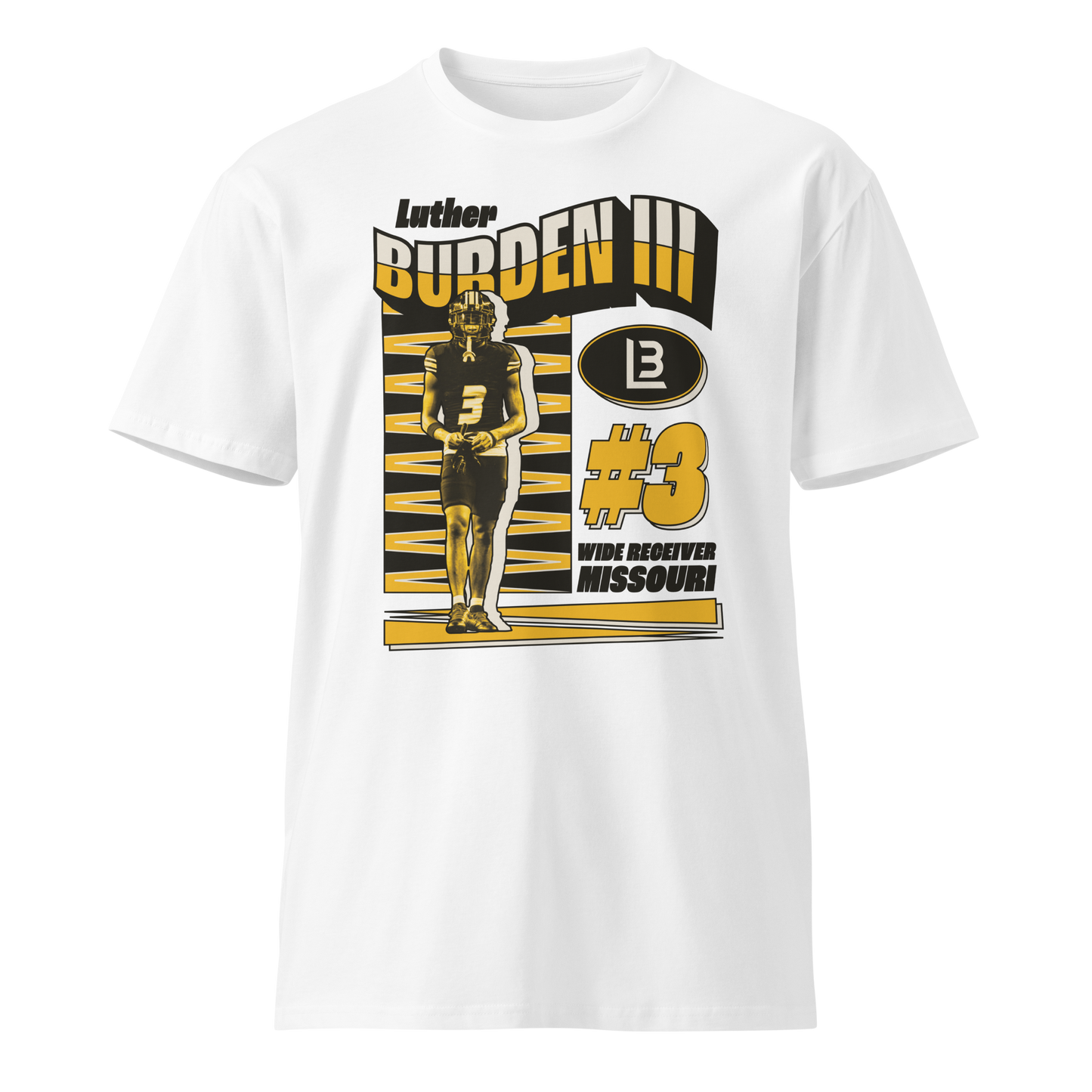 Luther Burden III "Retro" T-shirt White