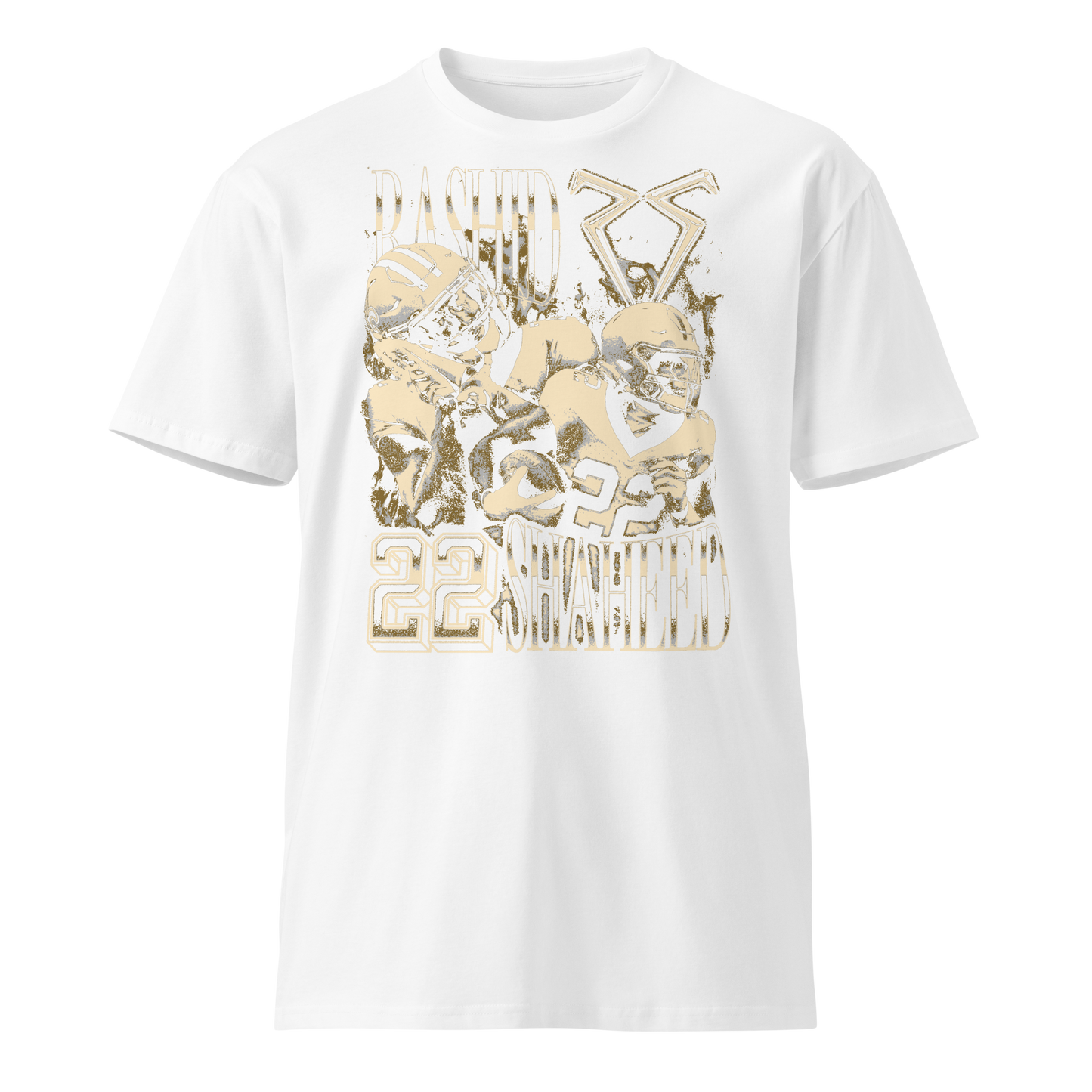 Rashid Shaheed "Vintage" Unisex T-shirt Black