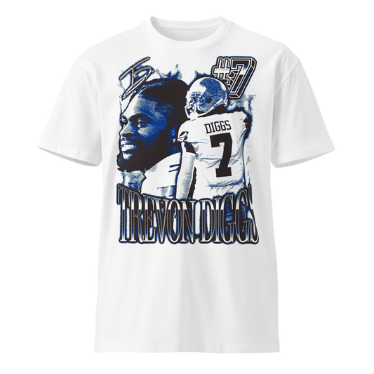 Trevon Diggs "Vintage" Unisex T-shirt White