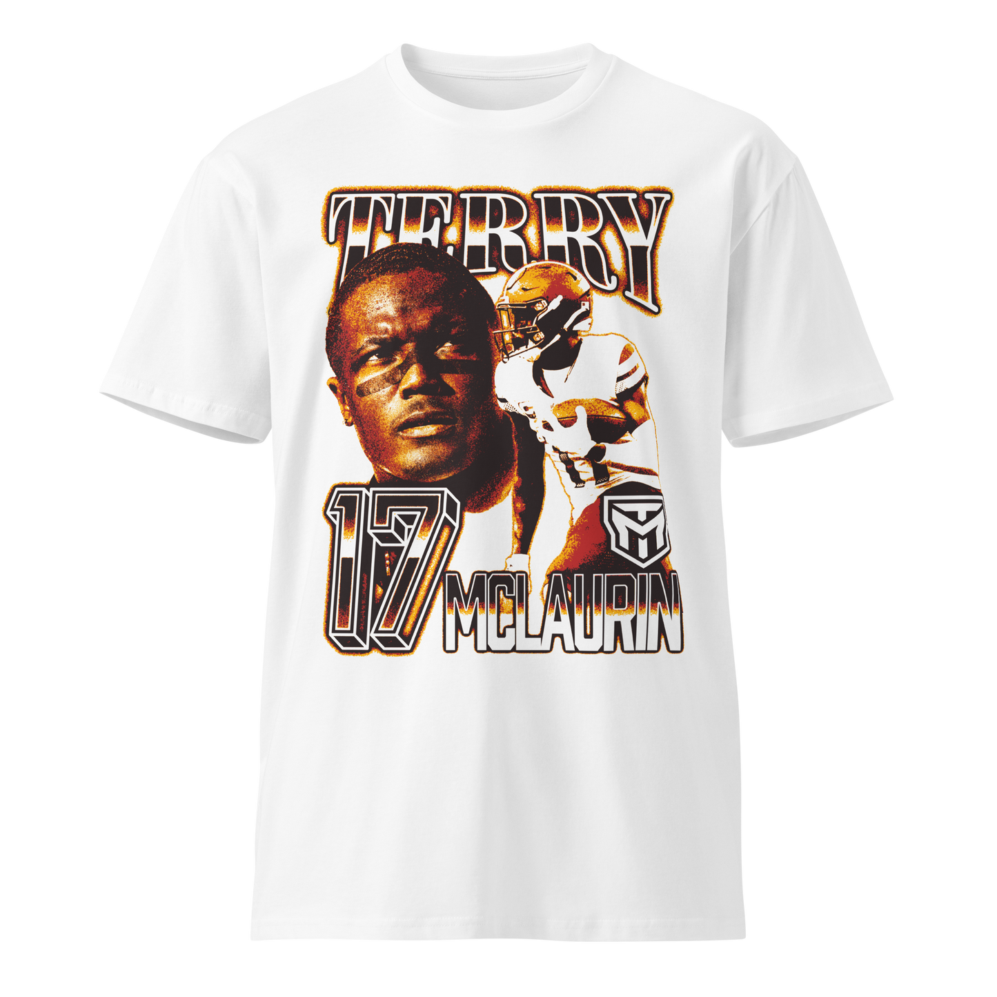 Terry McLaurin "Vintage" Unisex T-shirt White