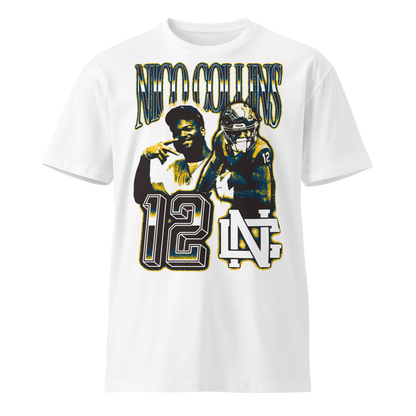 Nico Collins "Vintage" Unisex T-shirt White