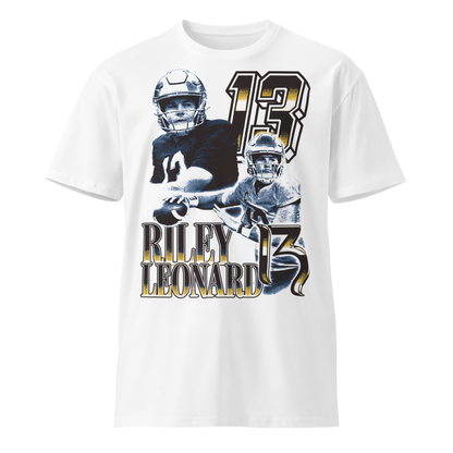 Riley Leonard "Vintage" Unisex T-shirt White
