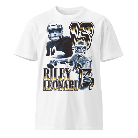Riley Leonard "Vintage" Unisex T-shirt White