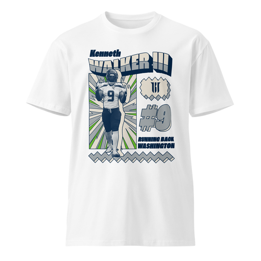 Kenneth Walker III "Retro" T-Shirt
