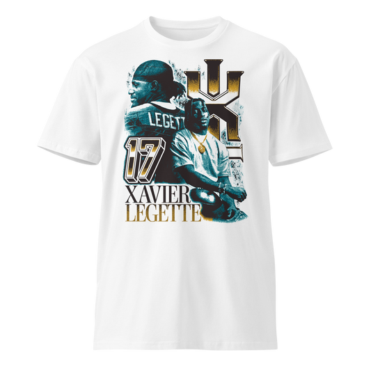 Xavier Legette "Vintage" Unisex T-shirt White