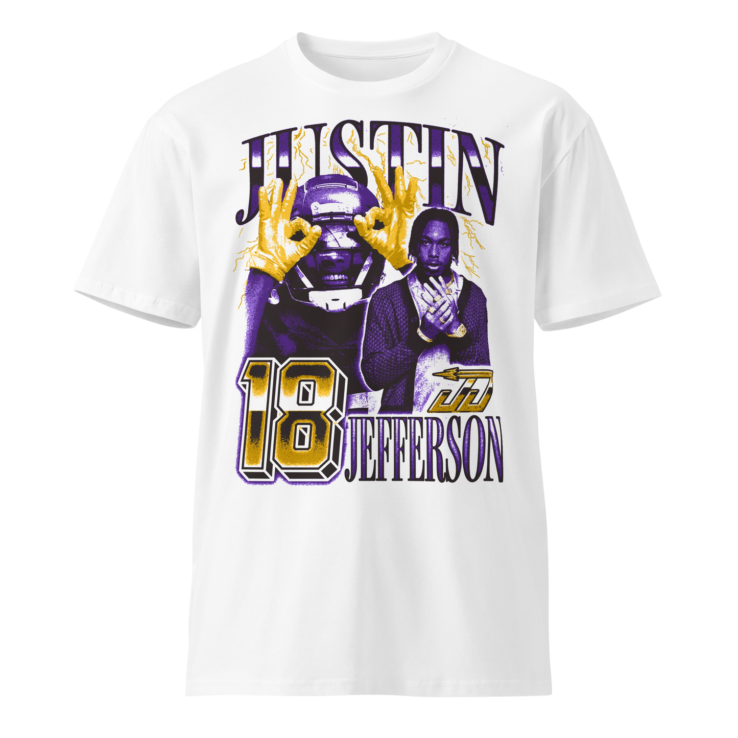 Justin Jefferson "Vintage" Sample (DTG)