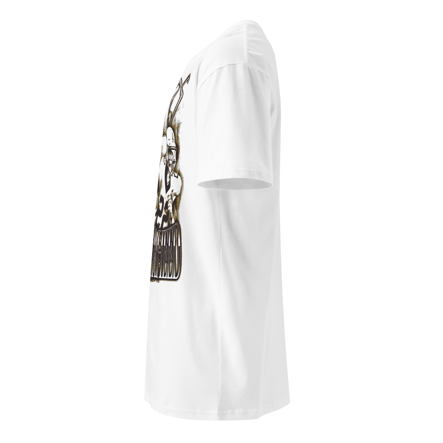 Rashid Shaheed "Vintage" Unisex T-shirt White