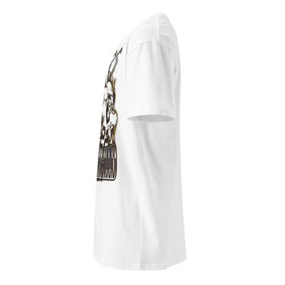 Rashid Shaheed "Vintage" Unisex T-shirt White