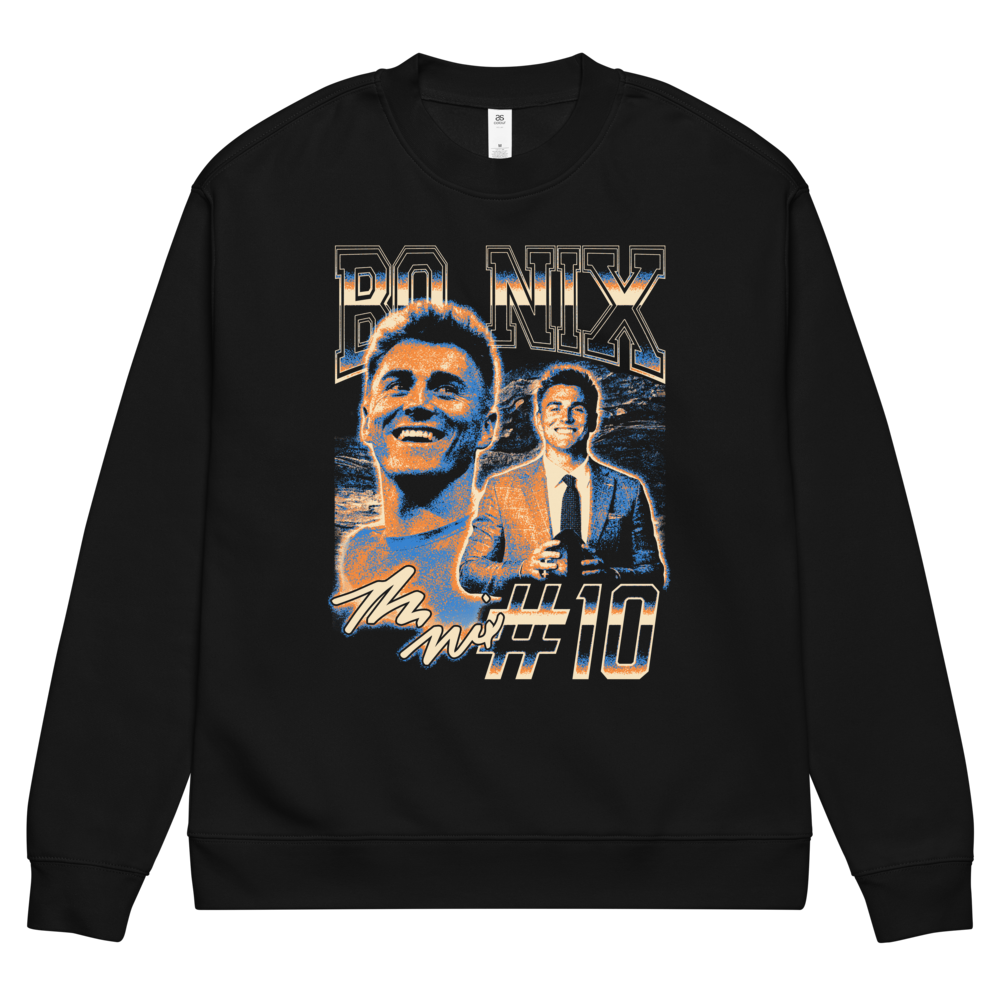 Bo Nix Vintage Crewneck Black