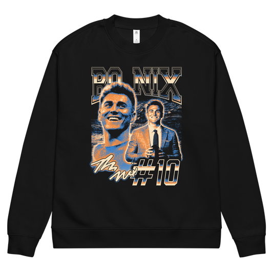 Bo Nix Vintage Crewneck Black