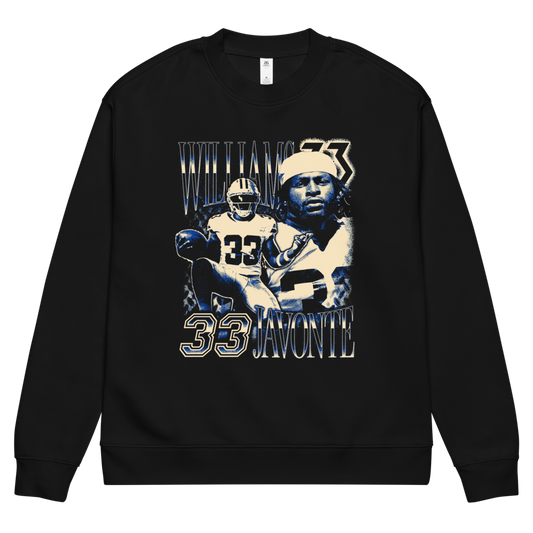 Javonte Williams Vintage Vintage Crewneck Black by Athlete Market