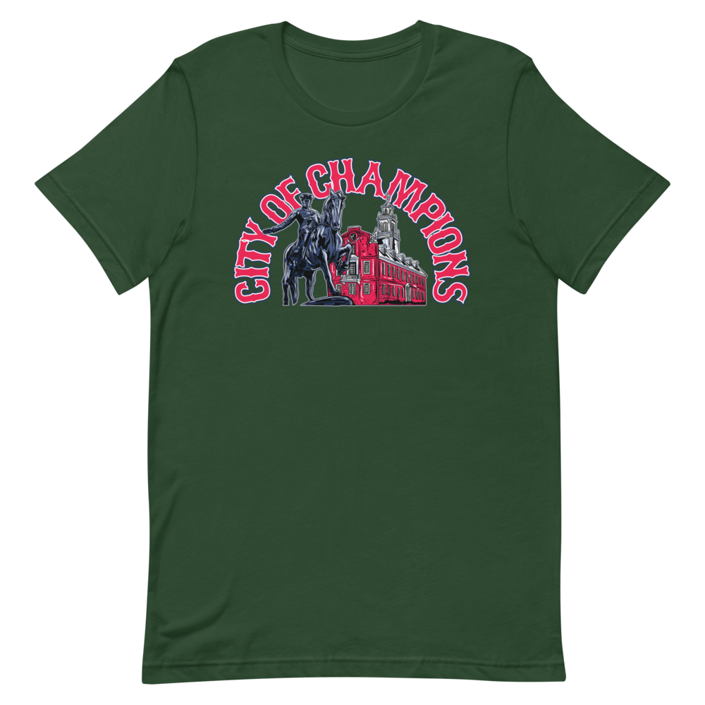 Boston "City of Champs" Unisex Staple T-Shirt | Bella + Canvas 3001