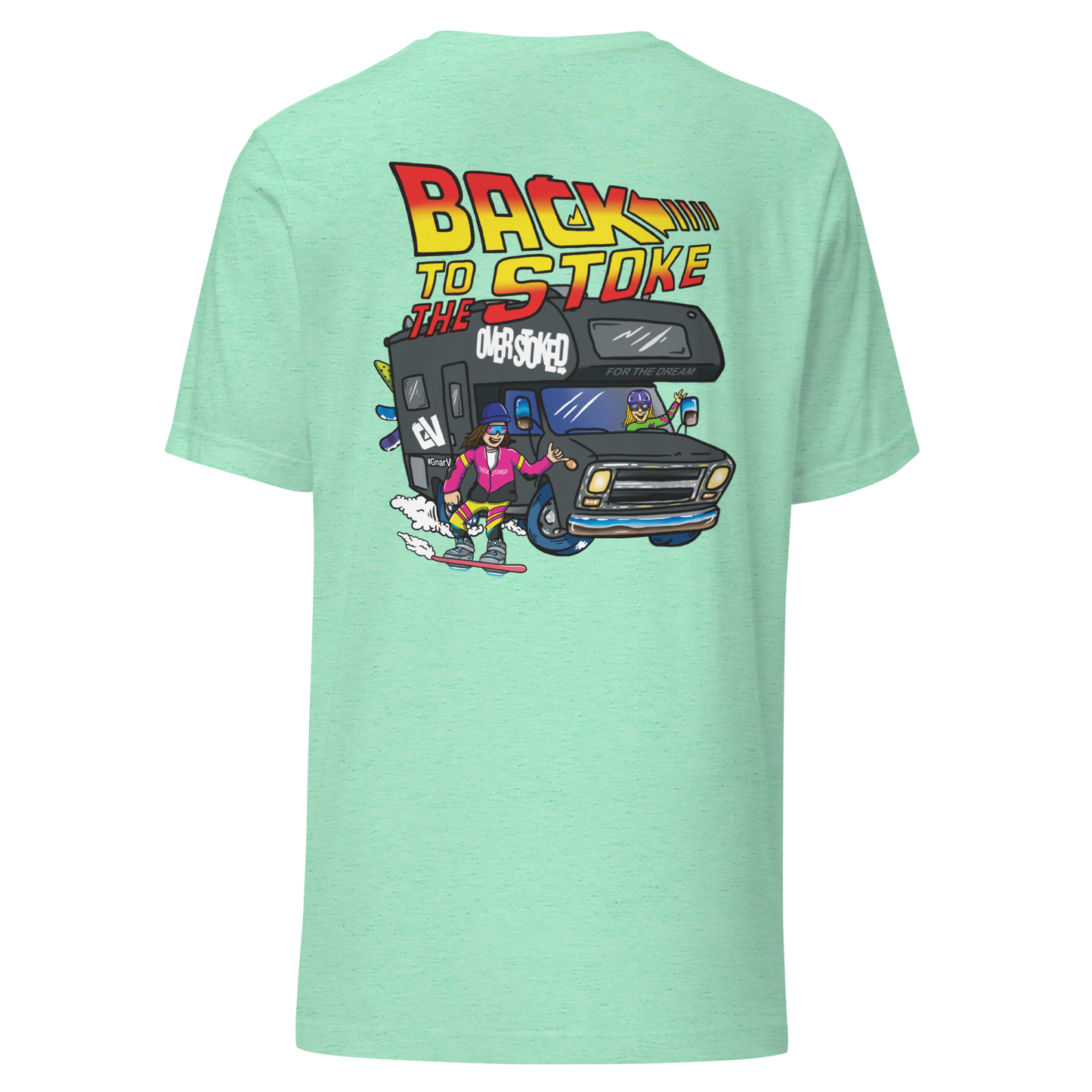 Casey Willax "Back to the Stoke" Illustration T-shirt