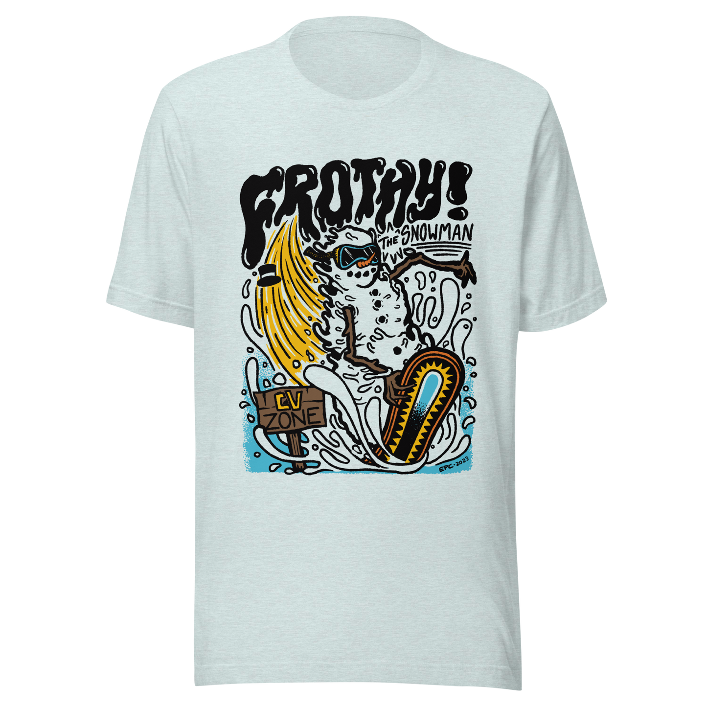 Casey Willax "Frothy The Snowman" T-shirt