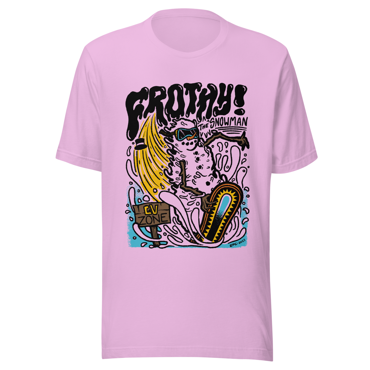 Casey Willax "Frothy The Snowman" T-shirt