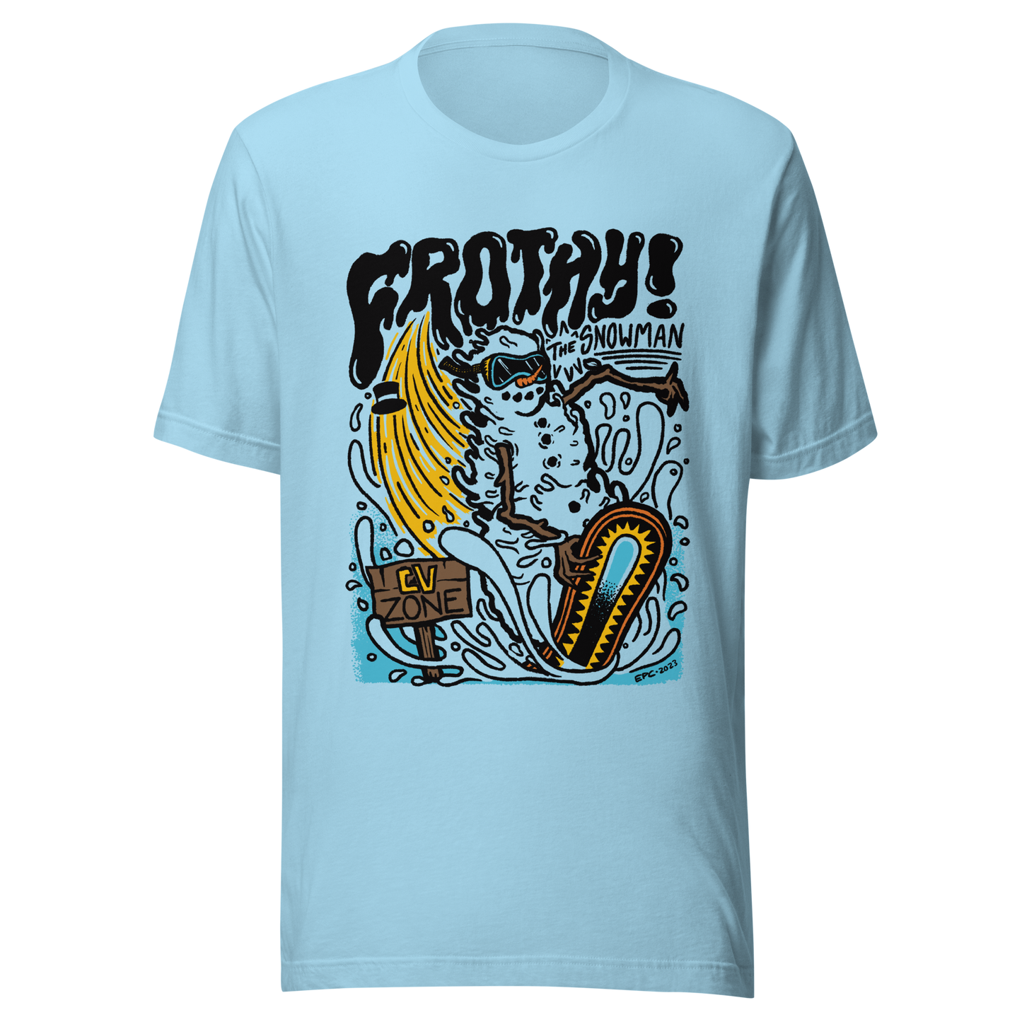 Casey Willax "Frothy The Snowman" T-shirt