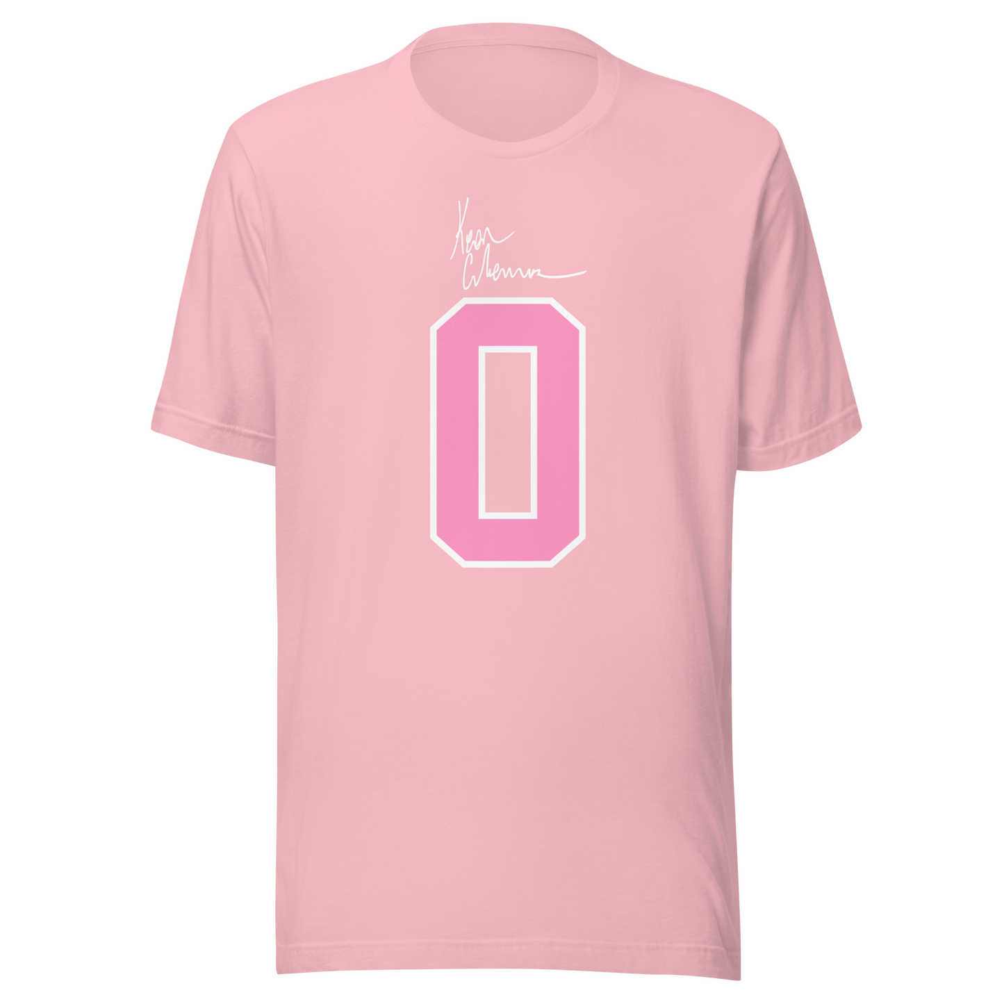 Keon Coleman "Breast Cancer Awareness Jersey" T-Shirt