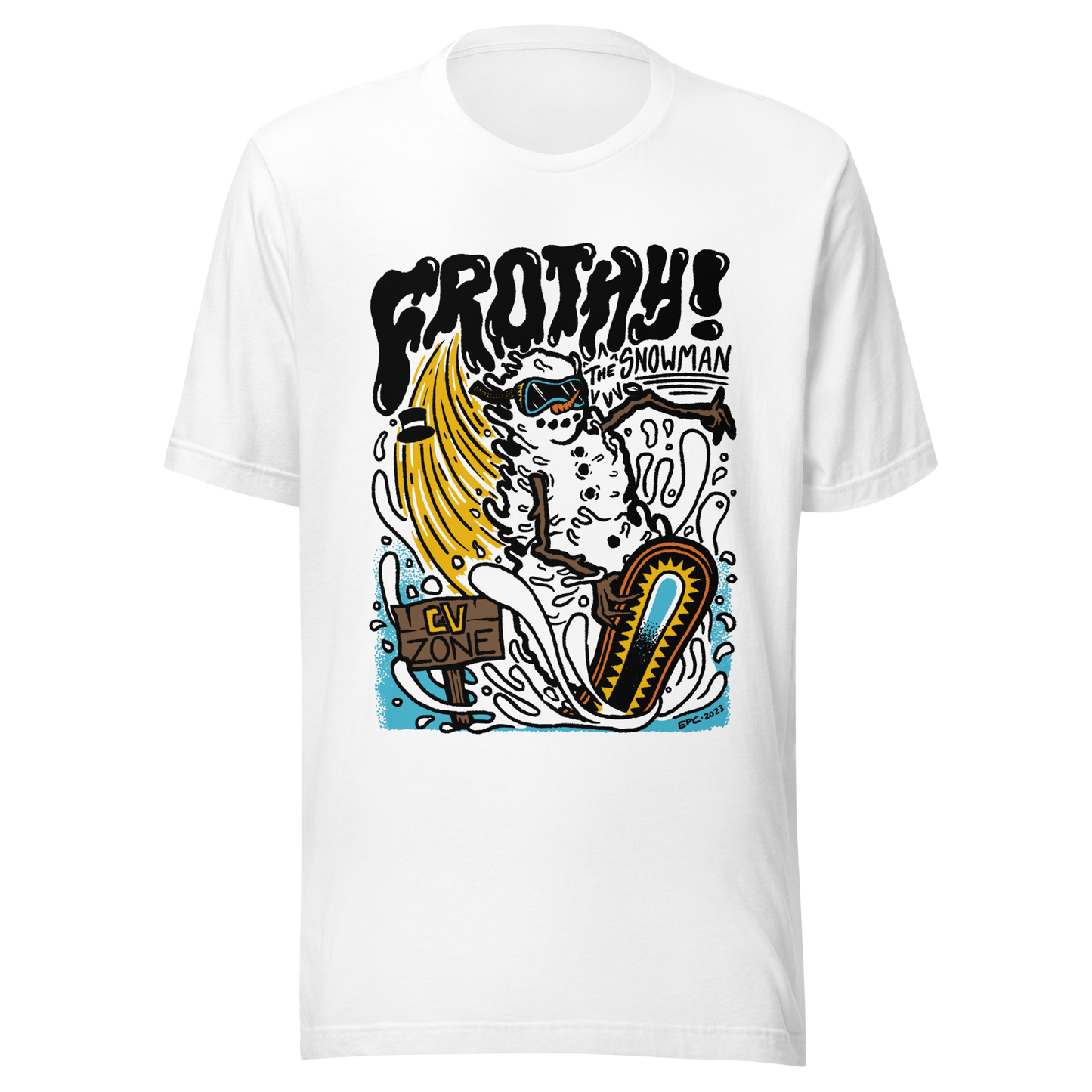 Casey Willax "Frothy The Snowman" T-shirt