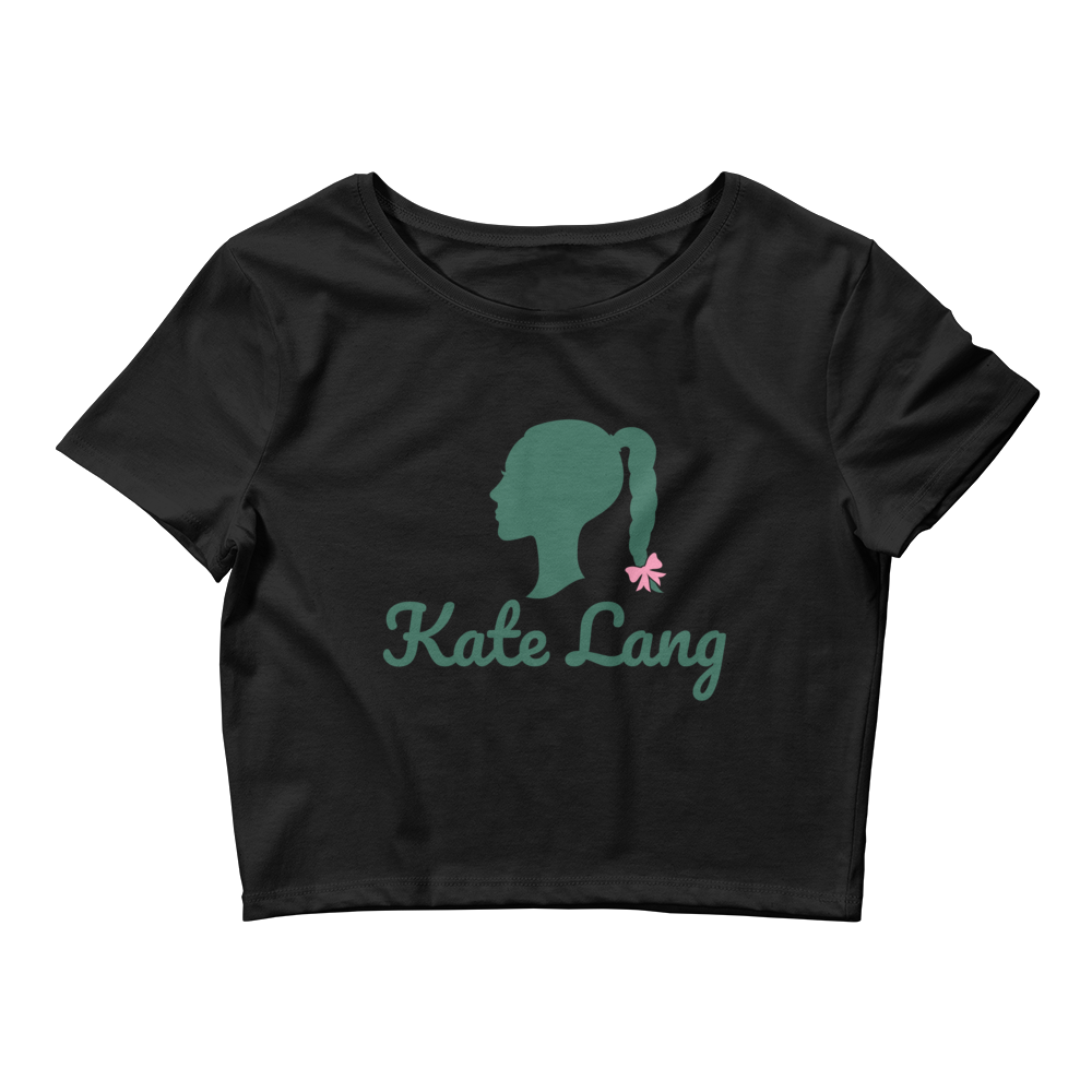 Kate Lang "Logo" Crop Top