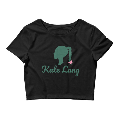 Kate Lang "Logo" Crop Top
