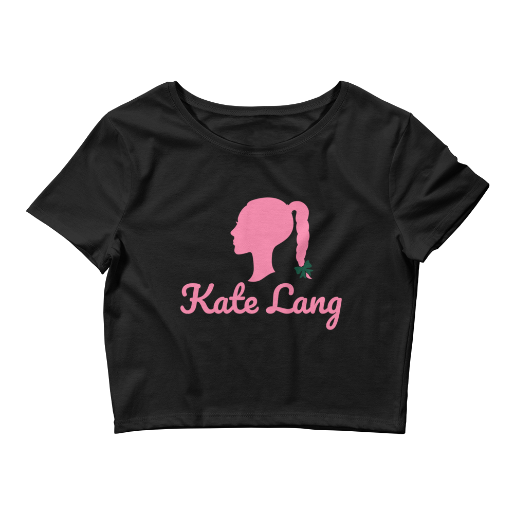 Kate Lang "Logo" Crop Top