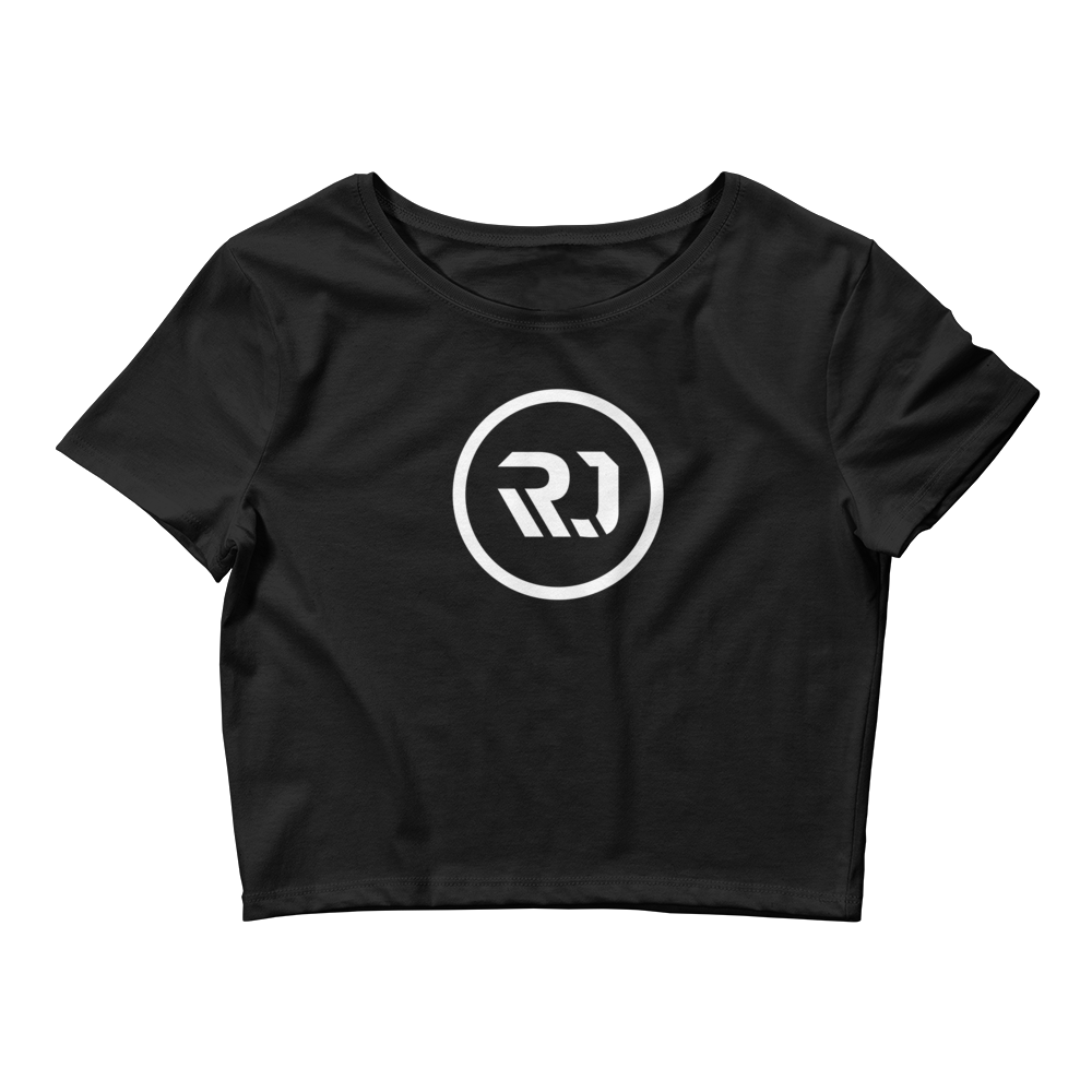 Raven Johnson "Logo" Women’s Crop Top