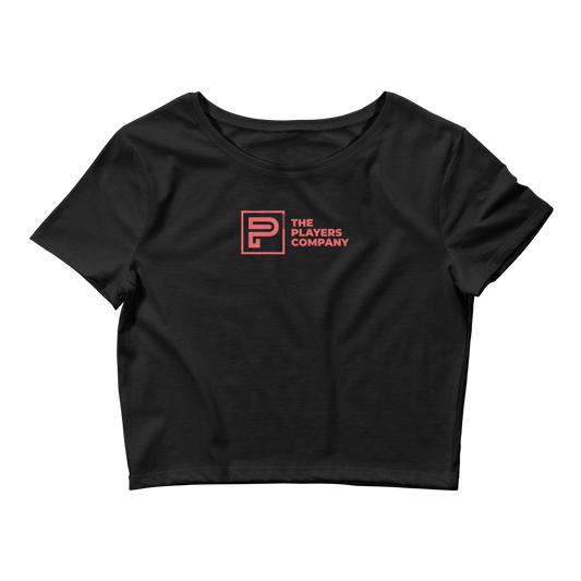 The Players Company "Logo" Crop Top