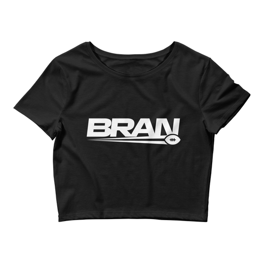 Brandon Carney "Logo" Crop Top