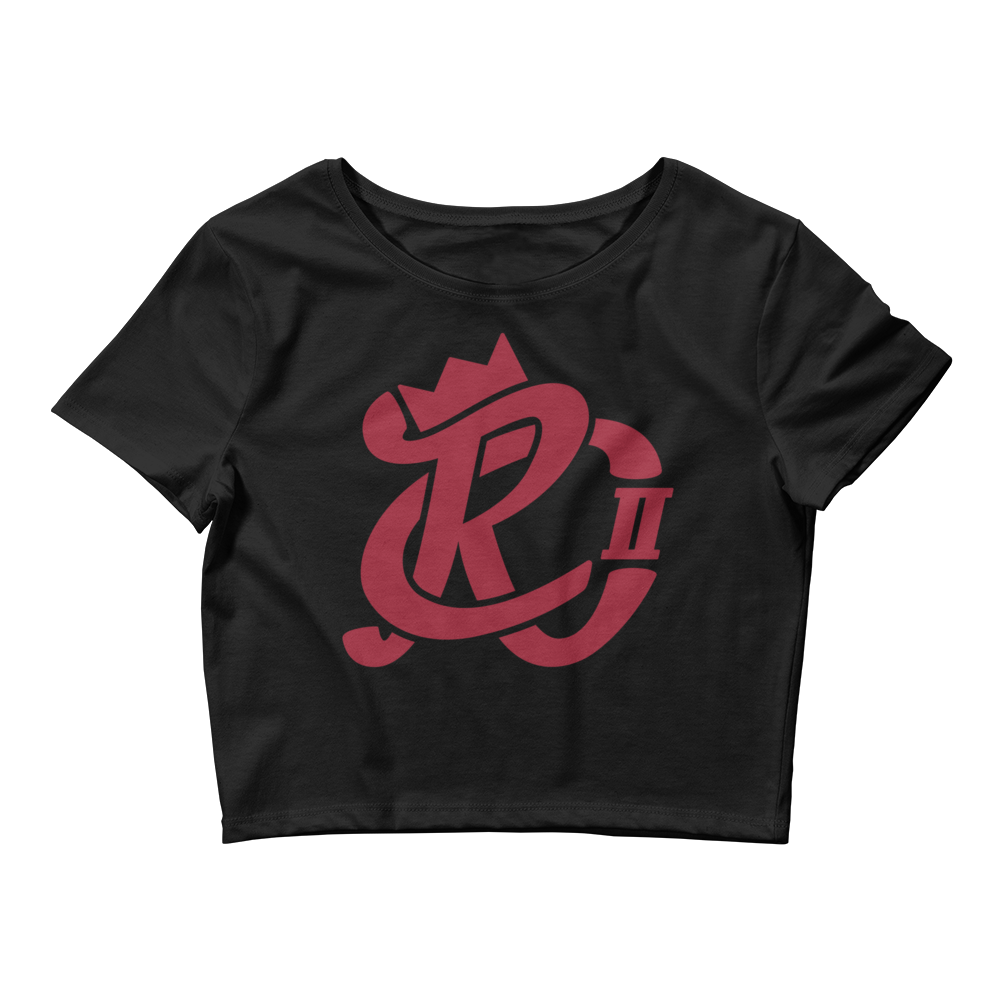 Corey Robinson II "Logo" Women's Crop Tee | Bella + Canvas 6681