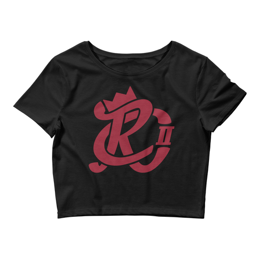Corey Robinson II "Logo" Women's Crop Tee | Bella + Canvas 6681