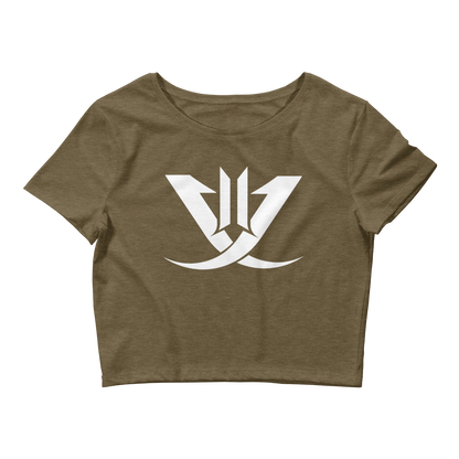 Jermaine Johnson "Logo" Women's Cropped Tee