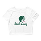 Kate Lang "Logo" Crop Top