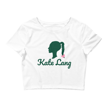 Kate Lang "Logo" Crop Top