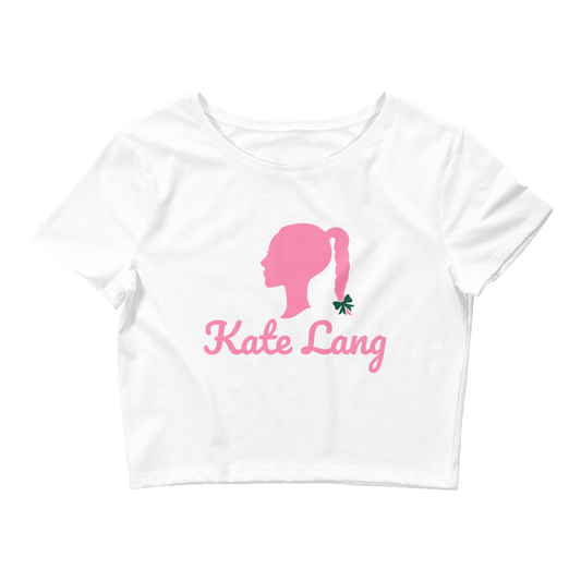 Kate Lang "Logo" Crop Top