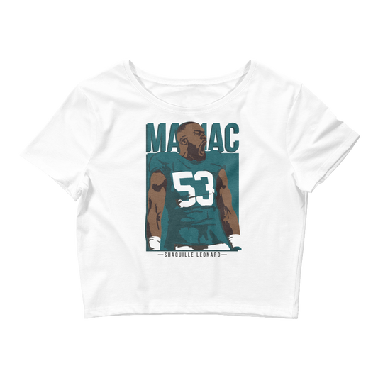 Shaquille Leonard "Vintage Maniac V2" Crop Top