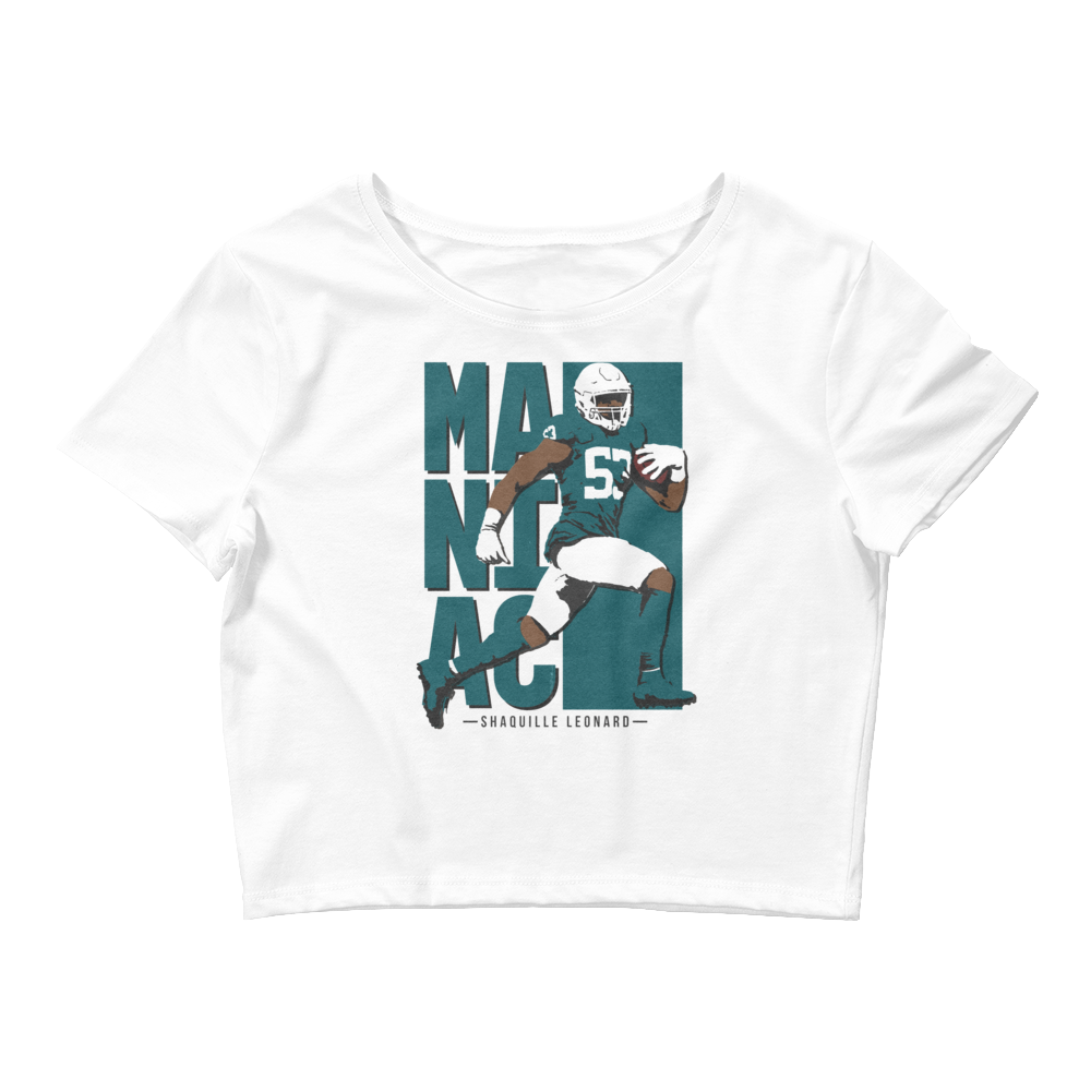 Shaquille Leonard "Vintage Maniac V1" Crop Top