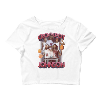 Raven Johnson "Collage V2" Women’s Crop Top