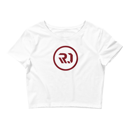 Raven Johnson "Logo" Women’s Crop Top