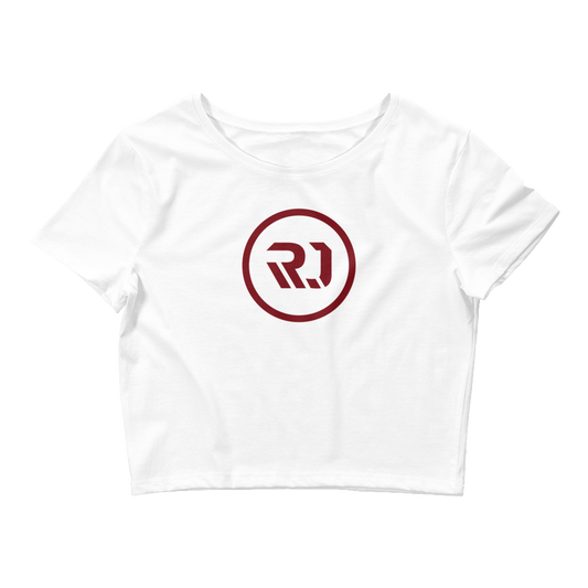 Raven Johnson "Logo" Women’s Crop Top