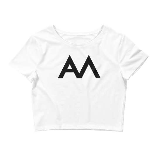 Alexander Mattison "Logo" Women’s Crop Tee