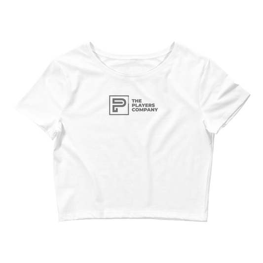 The Players Company "Logo" Crop Top