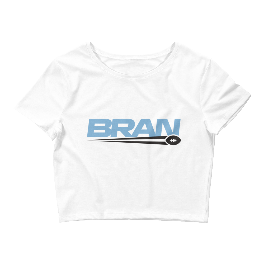 Brandon Carney "Logo" Crop Top