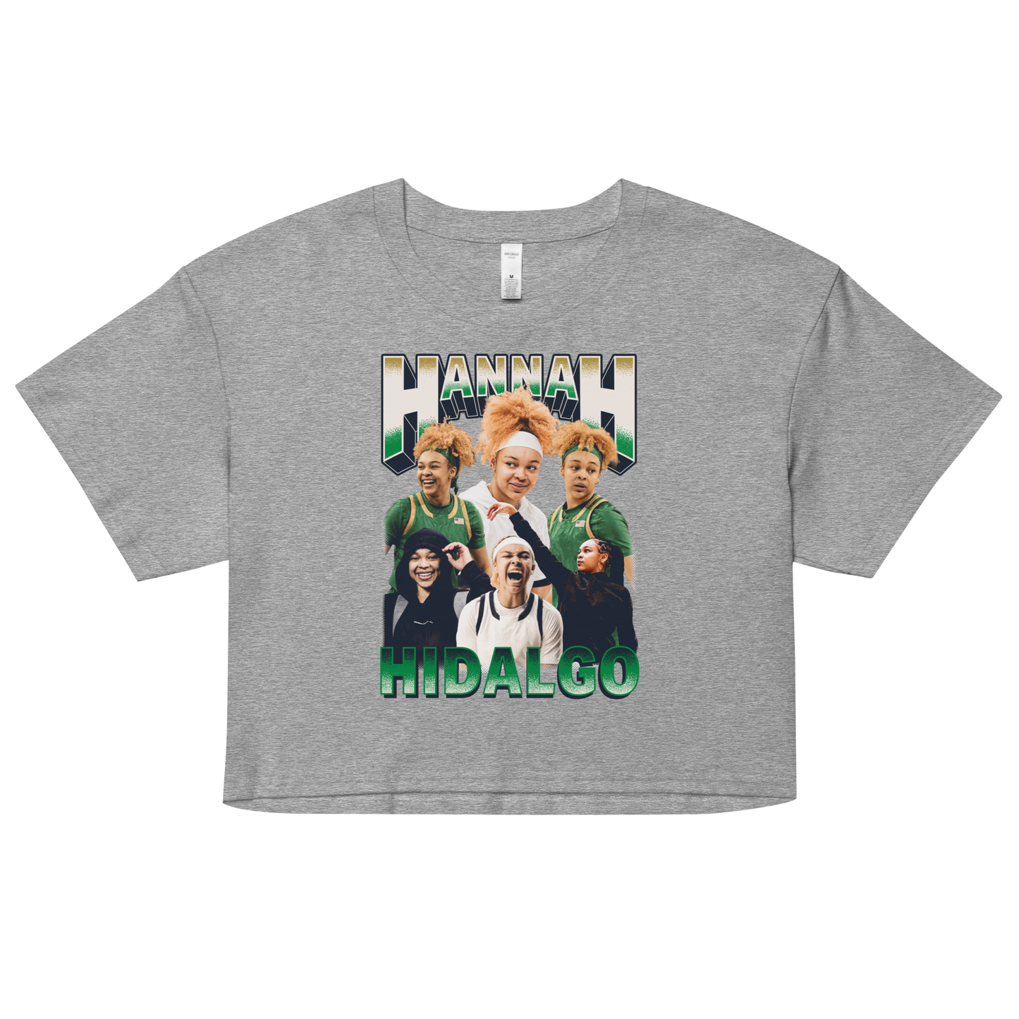 Hannah Hidalgo "Collage" Crop Top