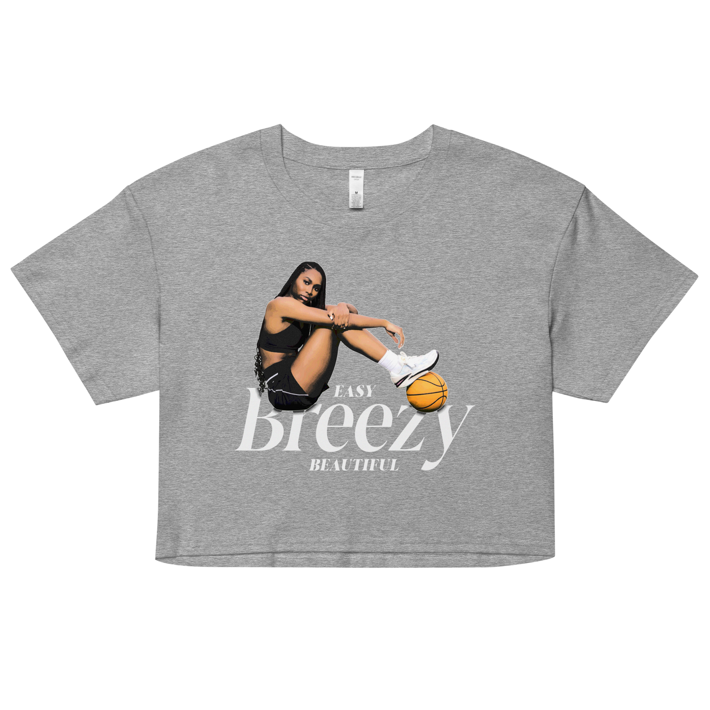 Bree Hall "Easy Breezy" Crop Top