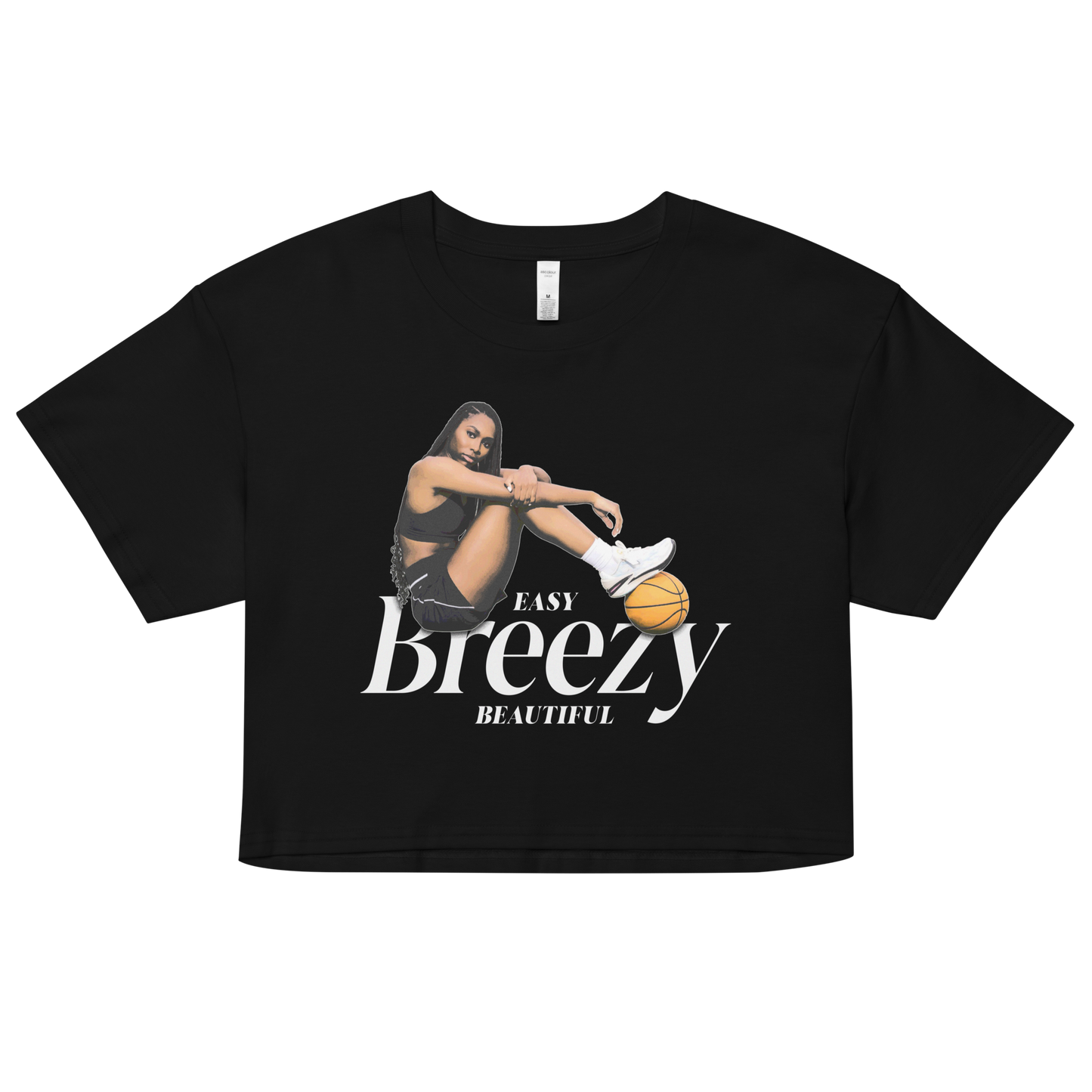 Bree Hall "Easy Breezy" Crop Top